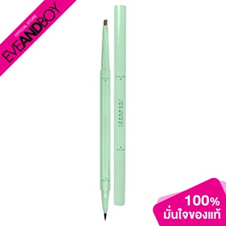 MESANE - Tongmont 2 In 1 Brow Liner + Eye Liner - Latte / Chic Black (0.35 ml.) บราว แอนด์ อายไลนเนอร์