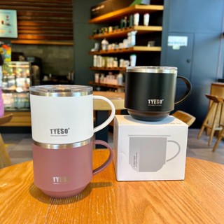 มาใหม่👍🏻TYESOs แก้วเก็บความเย็น เก็บความร้อน พกพาขนาด 330 ml. (TS-8825)