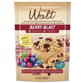 ไดมอนด์เกรนส์วอลต์รสแครนเบอร์รี่ 320กรัม  /  Diamondgrains Walt Berry Blast 320g.