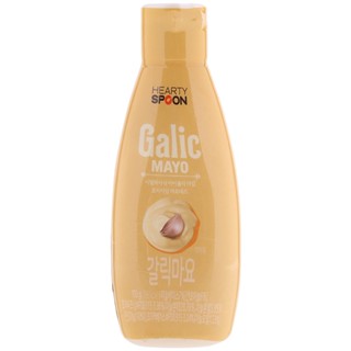 ฮาร์ทตี้สปูนมายองเนสรสกระเทียม 130กรัม  /  Hearty Spoon Garlic Mayo 130g.