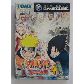 ตลับเกมส์เครื่อง NARUTO FIERCE FIGHT NINJA WARS! 4 [DOL-P-G4NJ (JPN)] Nintendo GameCube Game Cube