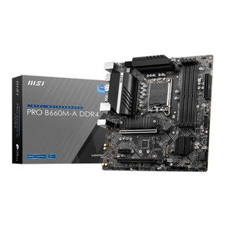 อุปกรณ์คอมพิวเตอร์ &lt;&gt; MAINBOARD (เมนบอร์ด) 1700 MSI PRO B660M-A DDR4