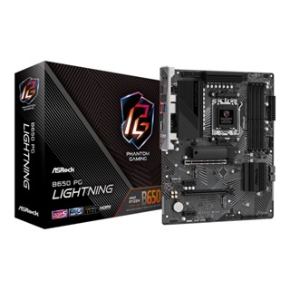 อุปกรณ์คอมพิวเตอร์ [ MAINBOARD (เมนบอร์ด) ASROCK B650 PG LIGHTNING (SOCKET AM5) (ATX)