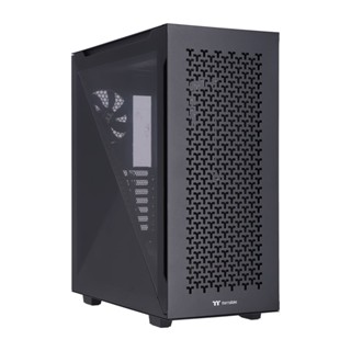 อุปกรณ์คอมพิวเตอร์ .. CASE (เคส) THERMALTAKE DIVIDER 500 TEMPERED GLASS AIR (BLACK)