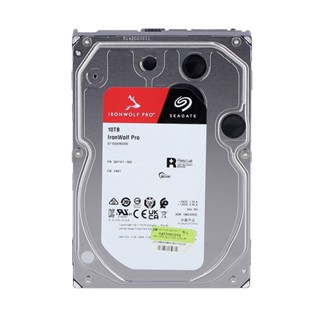 อุปกรณ์จัดเก็บข้อมูล [] 10 TB 3.5" HDD (ฮาร์ดดิสก์ 3.5") SEAGATE IRONWOLF PRO - 7200RPM SATA3 (ST10000NE000)