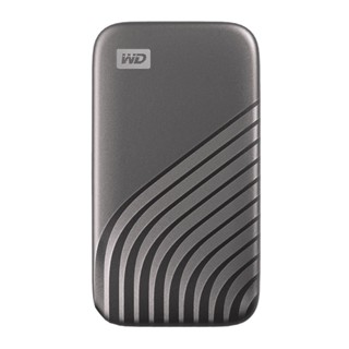 อุปกรณ์จัดเก็บข้อมูล [] 2 TB PORTABLE SSD (เอสเอสดีพกพา) WD MY PASSPORT SSD (GRAY) (WDBAGF0020BGY)