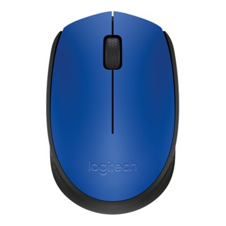 คีย์บอร์ด และเมาส์  WIRELESS MOUSE (เมาส์ไร้สาย) LOGITECH M171 WIRELESS (BLUE)