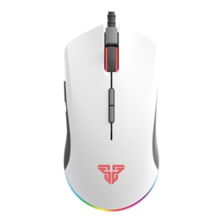 คีย์บอร์ด และเมาส์ ; MOUSE (เมาส์) FANTECH BLAKE X17 SPACE EDITION MACRO RGB GAMING MOUSE (WHITE)