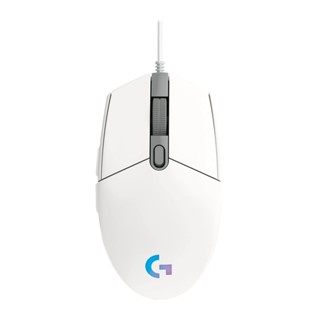 คีย์บอร์ด และเมาส์ , MOUSE (เมาส์) LOGITECH G G102 LIGHTSYNC (WHITE)