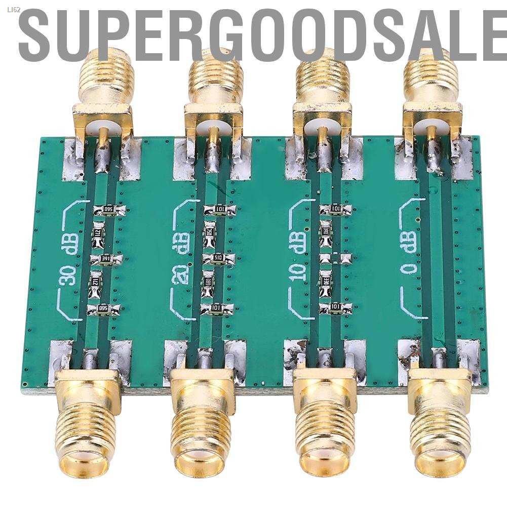 Supergoodsales DC-4.0GHz RF Fixed Attenuator SMA Double Female Head ...