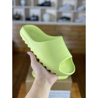 ของแท้ Kanye_West x Yeezy_Slide "Resin" GW1934 รองเท้าแตะ หัวมะพร้าว และหัวมะพร้าว