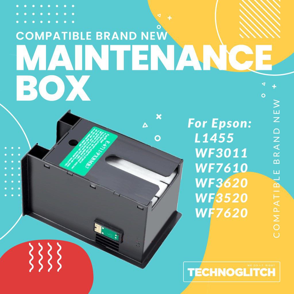 Compatible T6711 Maintenance Box for Epson L1455 wf-3620 WF-7611 wf 7710 T6711