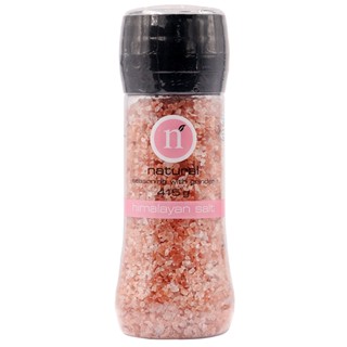 แนทเชอรัลเกลือหิมาลัยสีชมพูพร้อมฝาบด 415กรัม  /  Natural Himalayan Salt Seasoning with Grinder 415g.