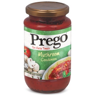 พรีโก้พาสต้าซอสมะเขือเทศเห็ด 350กรัม  /  Prego Tomato Pasta Sauce Mushroom 350g.