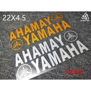 ใหม่ สติกเกอร์สะท้อนแสง ลายโลโก้ตัวอักษร สําหรับตกแต่งสกูตเตอร์ไฟฟ้า Yamaha