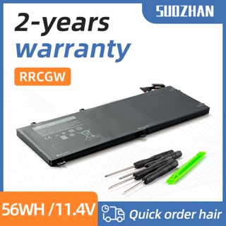 SUOZHAN RRCGW 4GVGH แบตเตอรี่แล็ปท็อปสำหรับ Dell XPS 15 9550 Precision 5510 Series M7R96 62MJV เครื่องมือฟรี