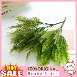 [B_398] Simulation Plant DIY 7 Plastic 49 Leaves Greenery Fern Home Supplies