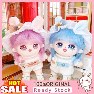 【CH】Doll Clothes Soft Decorative Adorable Stuffed Cotton Idol Doll Clothes Shoes Headband for Girls