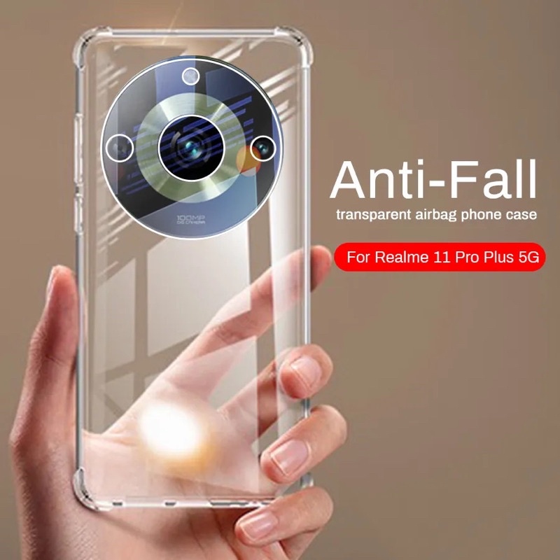 [ส่งจากไทย] Case เคสใส กันกระแทก Realme 11Pro/Realme 11Pro Plusเคสโทรศัพท์เคสใสเคสกันกระแทกเคสใส