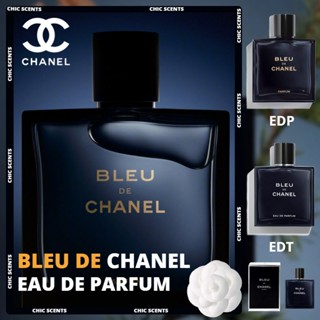 แท้ Chanel Bleu de Chanel Parfum EDP/EDT น้ำหอมสำหรับผู้ชาย 100ml