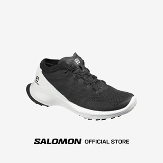 SALOMON SENSE FLOW W SHOES สี BLACK-WHITE-BLACK รองเท้าวิ่งเทรล รองเท้าผู้หญิง Trail Running