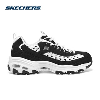 Skechers สเก็ตเชอร์ส รองเท้า ผู้หญิง Sport DLites 1.0 Shoes - 896197-BKW