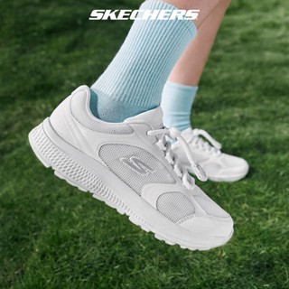 Skechers สเก็ตเชอร์ส รองเท้า เด็กผู้หญิง GOrun Consistent Shoes - 319013L-WHT