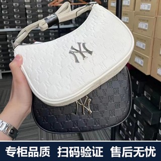 ◇◊♀ML Underarm NY Retro Old Embossed Baguette Satchel Bag Cowboy Girl Hyuna Same Style Casual Versatile Summer One Shoul