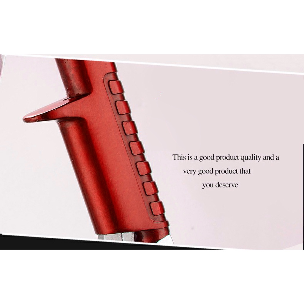 ปืนพ่นสีขนาดเล็ก HVLP เครื่องพ่นสีแรงโน้มถ่วงฟีดสีสเปรย์ปืน  หัวฉีด 0.8 /1.0 มม  ถ้วย 120 มล - รูปที่ 4