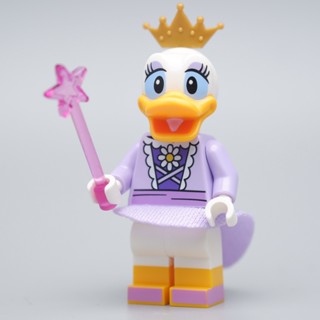 LEGO Daisy Duck Gold Crown DISNEY  - LEGO เลโก้ มินิฟิกเกอร์ ตัวต่อ ของเล่น