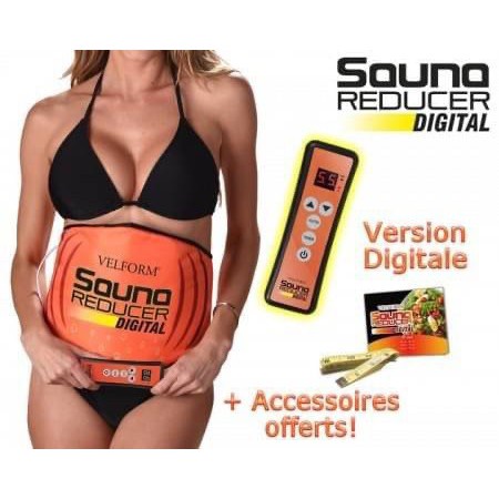 ส่งเร็ว⚡️ Velform Sauna Reducer Digital เข็มขัดสลายไขมันไฟฟ้า ลดเคเลอรี่ เผาผลาญไขมันให้ดียิ่งขึ้น ใ