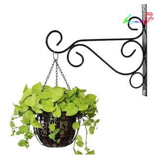 【AG】Wall Hanging Iron Flowerpot Basket Hanger Planter Balcony Home Decor