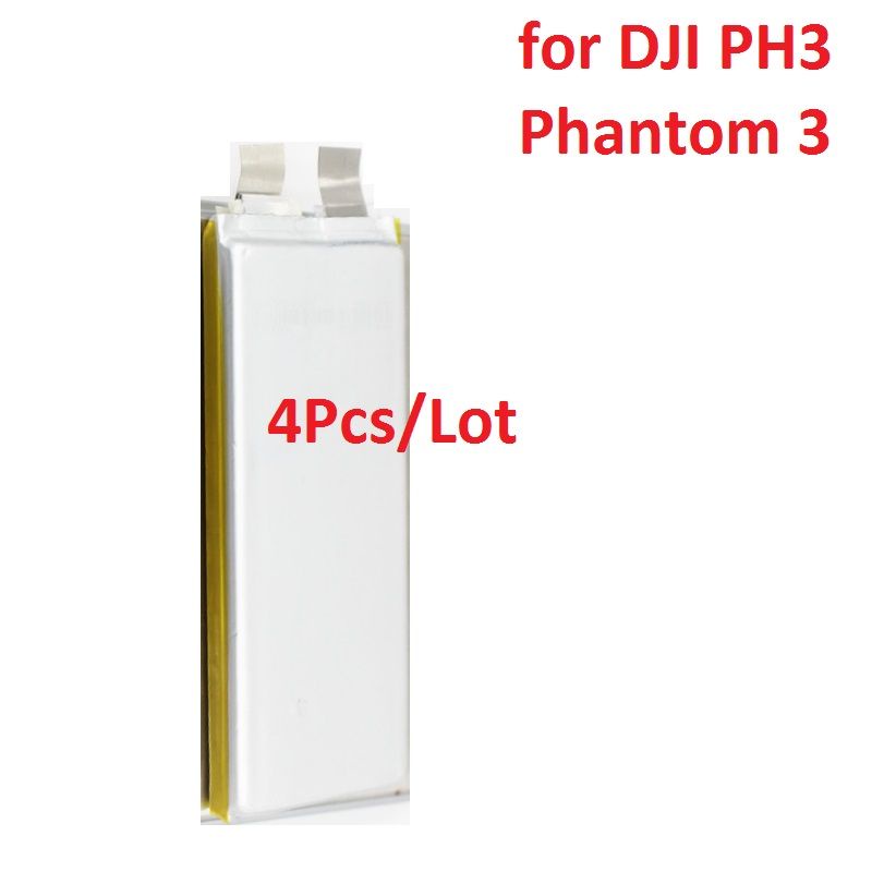 แบตเตอรี่เซลล์สำหรับ DJI Phantom 3จมูก PH3 3จุด/3วินาที/3A/3 SE 4พัน Li-Po 15C อัตราสูงแบบชาร์จ3.8โวลต์4200มิลลิแอมป์ชั่