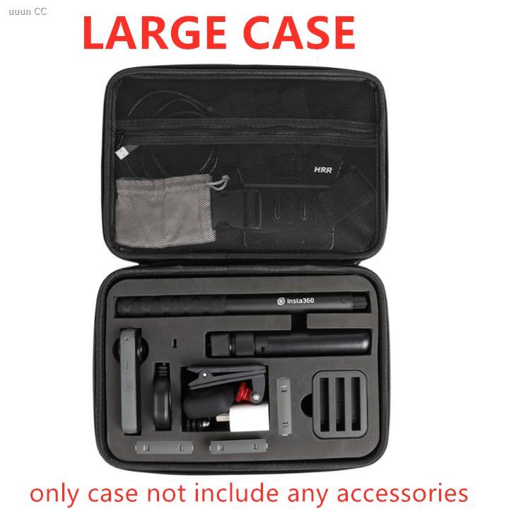 Carry Case Protective Insta360 X3 one x/one x2 Storage Travel Bag with Shock-Proof Foam Padding for Insta 360 ONE X 2 Ca
