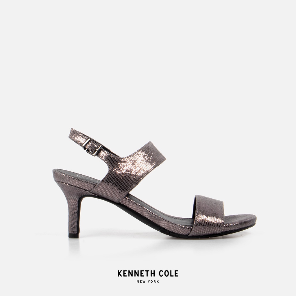 KENNETH COLE รองเท้าส้นสูงผู้หญิง รุ่น DEE TWO BAND สีเทา ( HEL - LR22DTB03-065 )
