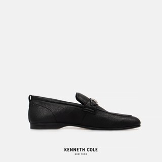 KENNETH COLE รองเท้าทางการผู้ชาย รุ่น NATHAN BIT LOAFER สีดำ ( DRS - MKS1010AM-001 )