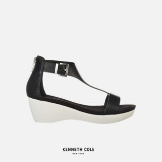 KENNETH COLE รองเท้าส้นตึกผู้หญิง รุ่น NEW GAL สีดำ ( WED - RLS9027SO-001 )