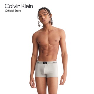 Calvin Klein กางเกงในชาย 1996 Micro ทรง Low Rise Trunk รุ่น NB3406 9ME - สีเทา