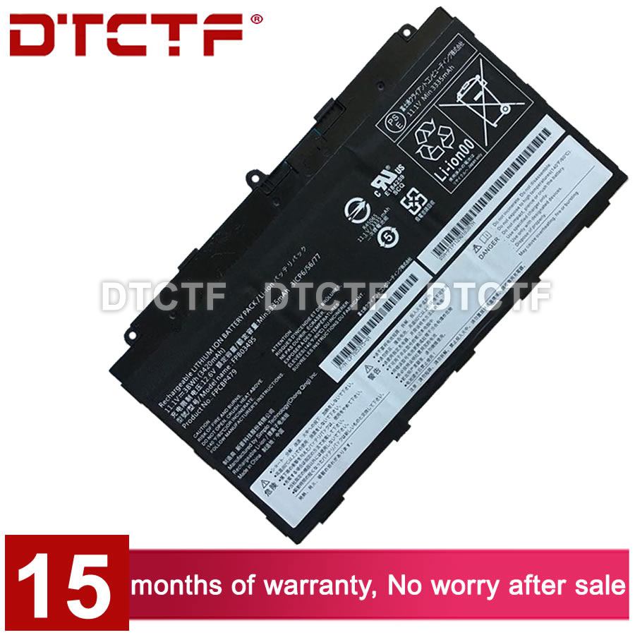 DTCTF 11.1โวลต์38Wh 3420มิลลิแอมป์ชั่วโมงรุ่น FPB0349S FPCBP479แบตเตอรี่สำหรับฟูจิตสึโวหาร Q616 Q665