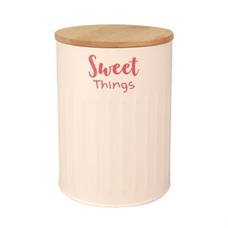 ขวดโหลฝาไม้ดึง KECH SWEET THING 1.5 ลิตร สีชมพู