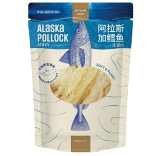 ซีเทมเพิลสแนคสเนื้อปลาอลาสก้าพอลล็อคปรุงรสอบแห้ง 250กรัมSea Temple Snacks Alaska Pollock 250g.