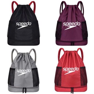 ใหม่ speedo ความเร็วอัตราส่วน Tao แห้งเปียกแยกชุดว่ายน้ำ Drawstring กระเป๋าเป้สะพายหลังกันน้ำมัดปากถุงชายหาดทะเล