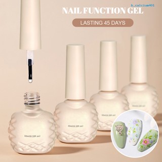 Calciummj 10ml Nail Sealer Glue Multifunctional Wide Application Natural Nail Firm Base Glue