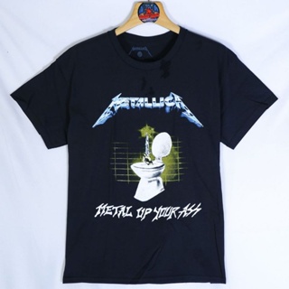 เสื้อวง Metallica ลาย Metal up your ass มือ1 ลิขสิทธิ์แท้นำเข้าจาก USA