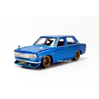 โมเดลรถยนต์จําลอง Dartsan 510 Meritor Figure 1: 24 Nissan Nissan datsun ของเล่นสําหรับเด็ก