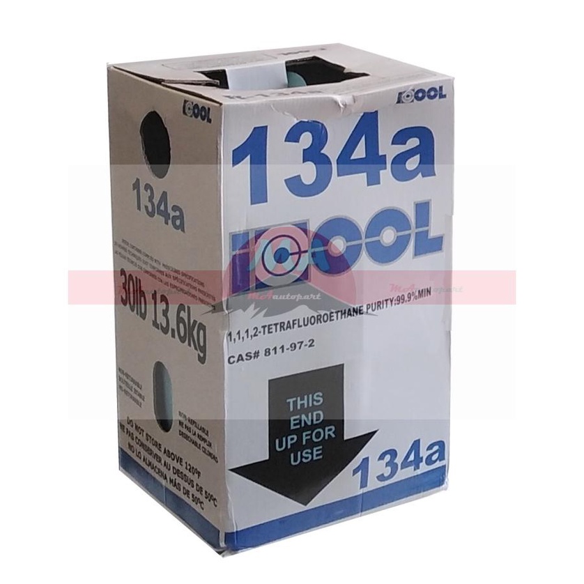 น้ำยาแอร์ R134a ICOOL USA  JAPAN เกรดฟรีเมียม 13.6kg  อะไหล่รถยนต์ ราคาถูก