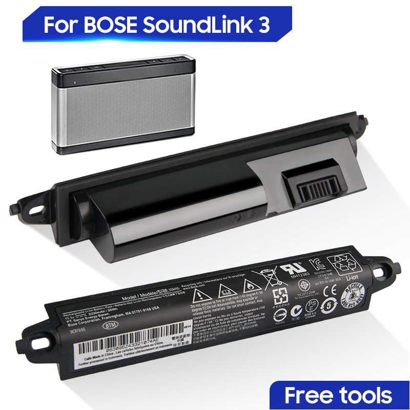 แบตเตอรี่ทดแทนเดิมสำหรับ BOSE SoundLink 3 359495 330107 359498 330105 330107A แบตเตอรี่แท้2230MAh