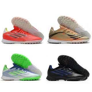 Adidas X series รองเท้าบูทฟุตบอล ผ้าถัก กันน้ํา ไซซ์ X SPEEDFLOW.1 TF 39-45