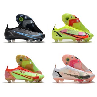 Nike รองเท้าบูทฟุตบอล ผ้าถัก กันน้ํา กันอุดตัน รุ่น 14 Mercurial Vapor XIV Elite SG PRO