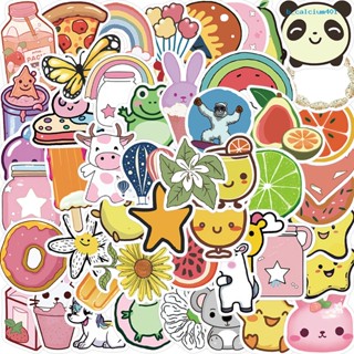 Calciwj 50Pcs Graffiti Sticker Waterproof Cartoon Pattern Sticker DIY Skateboard Laptop Luggage Phone Cover